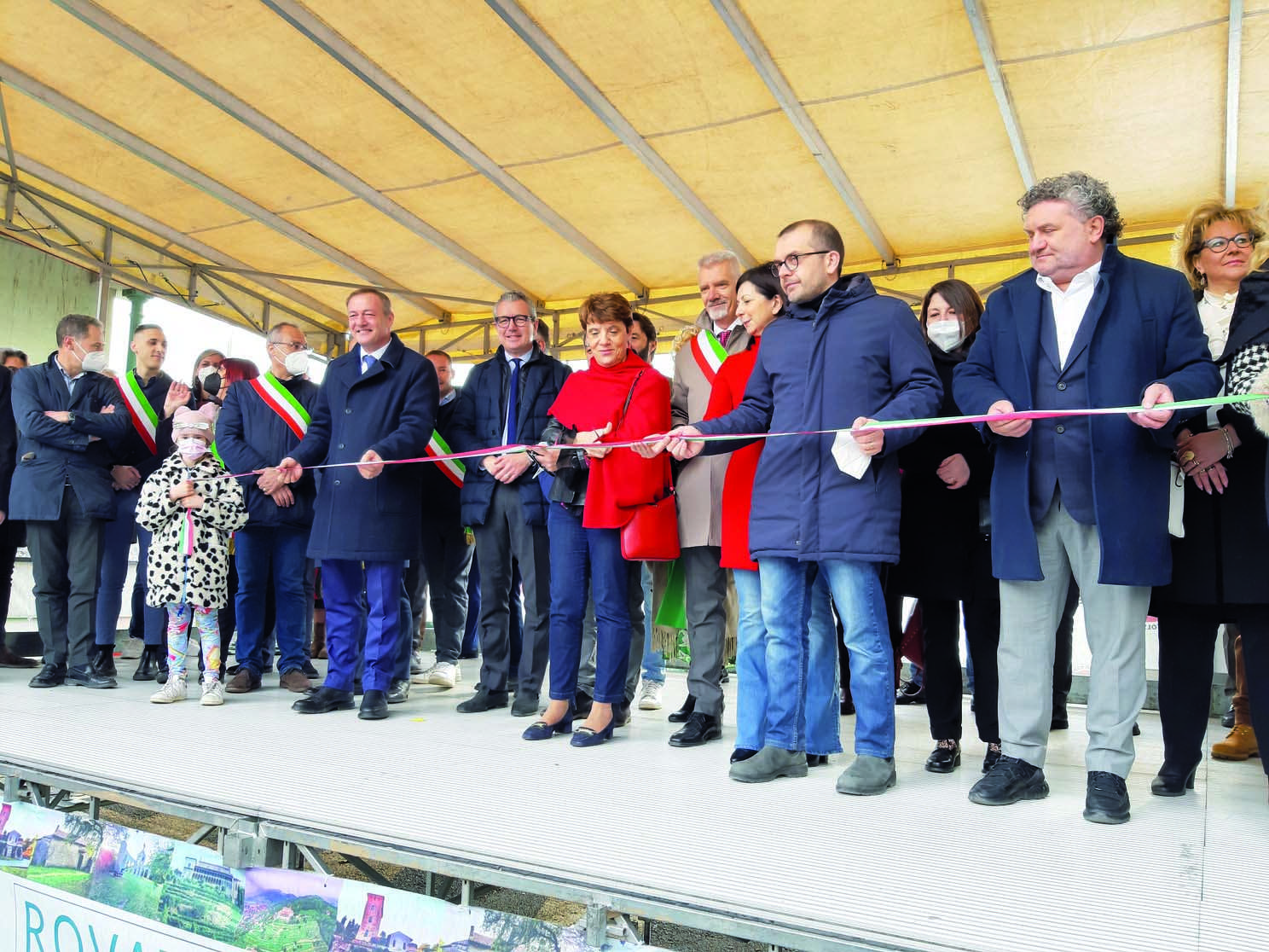 Inaugurazione della fiera da parte delle autorità