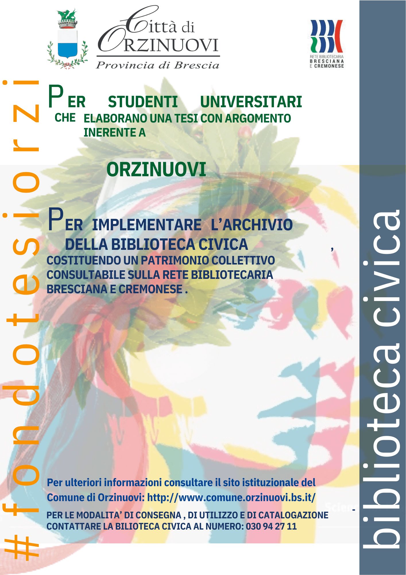 Locandina fondo tesi