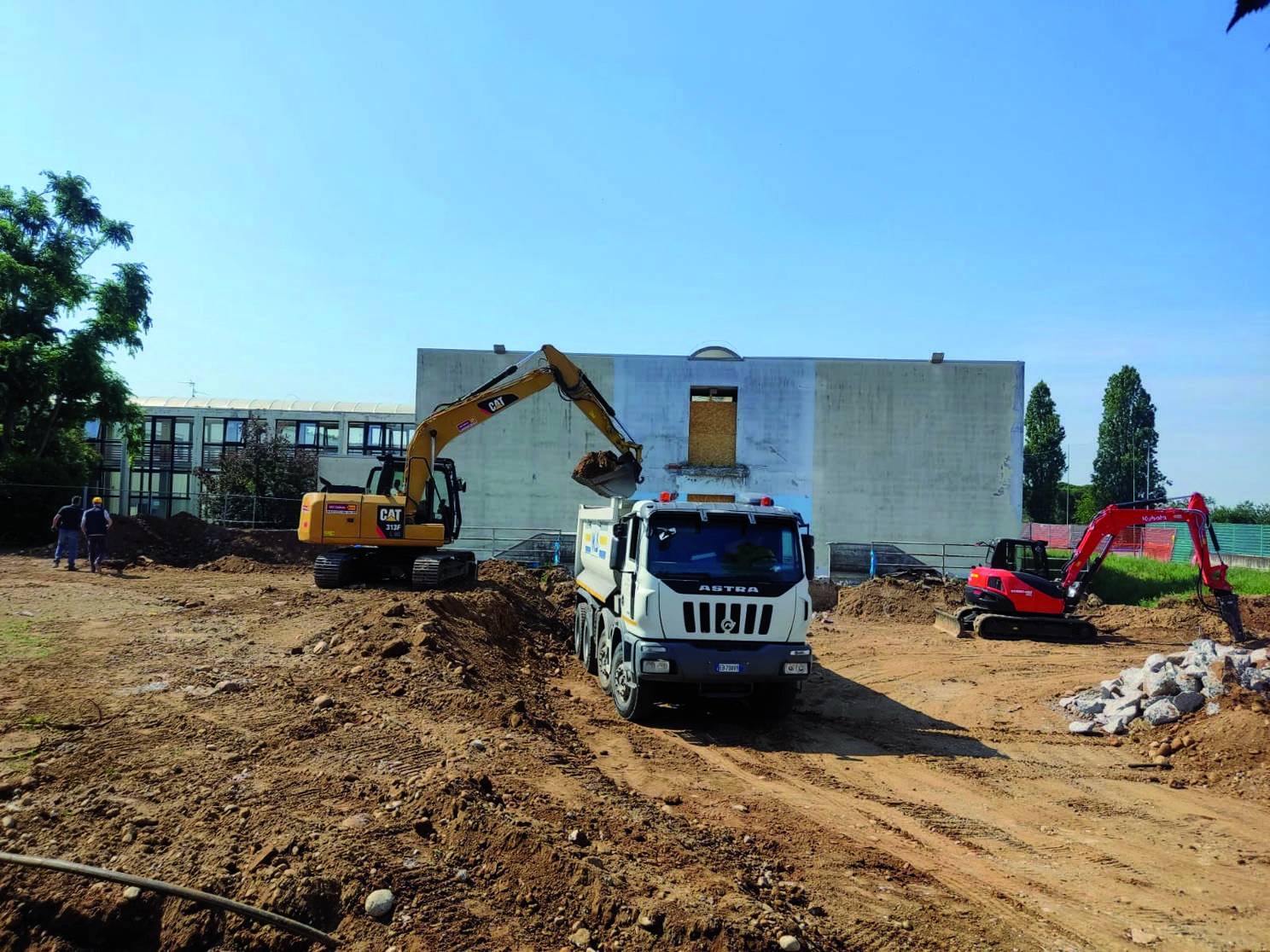 Lavori in corso