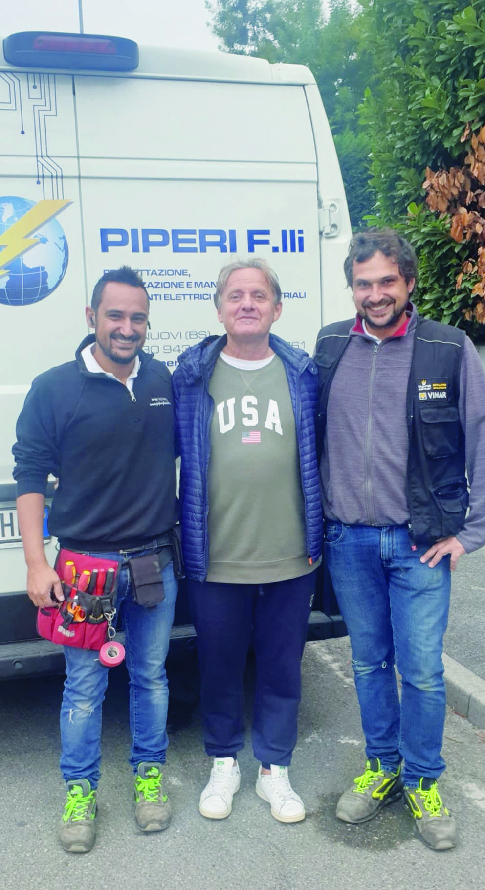 Fabio Piperi, Gianfranco Galli, Eddy Piperi