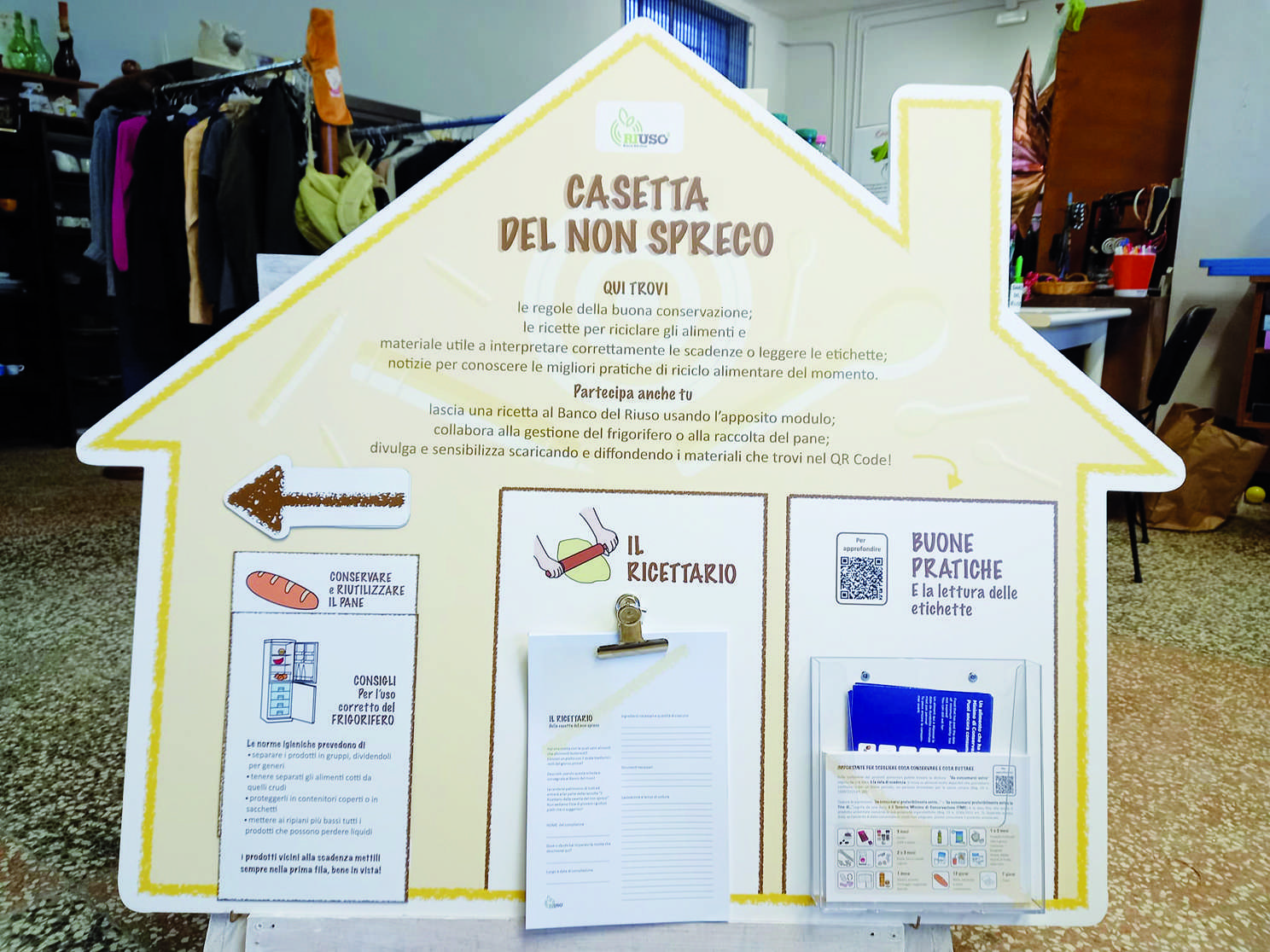Casetta del non spreco