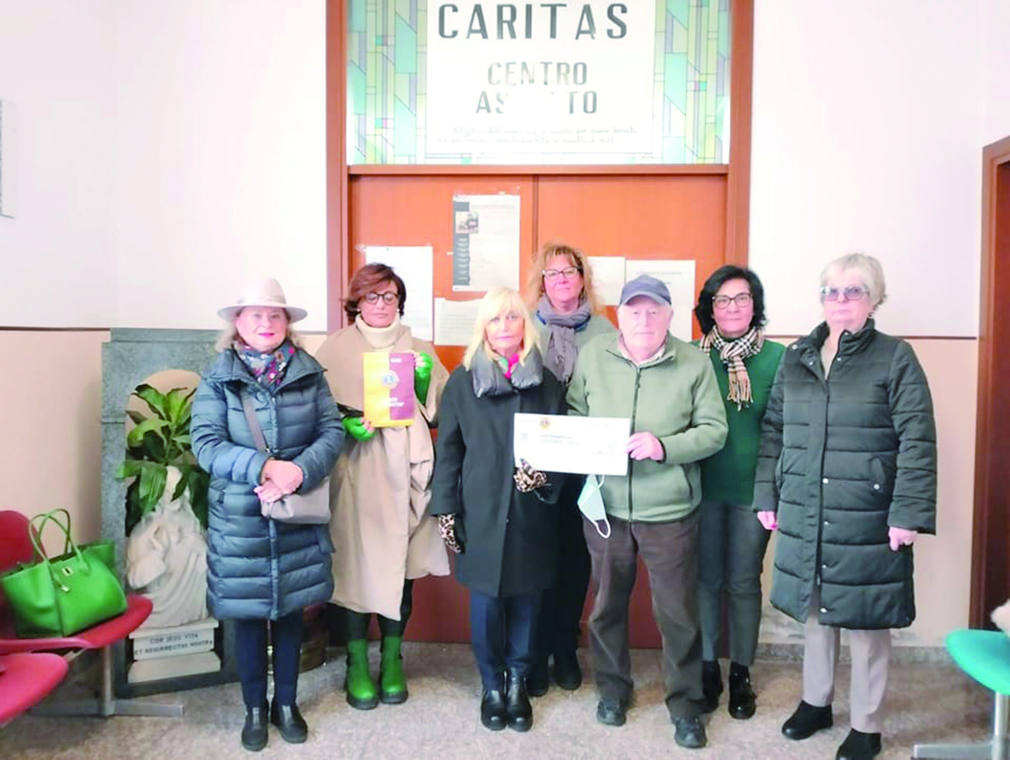 Caritas Lions e Comune