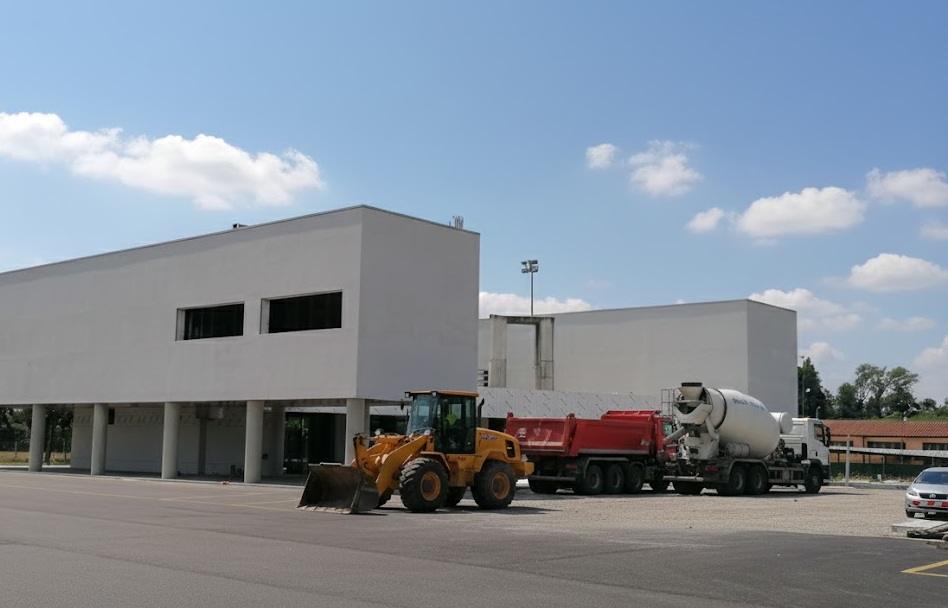 Struttura in costruzione