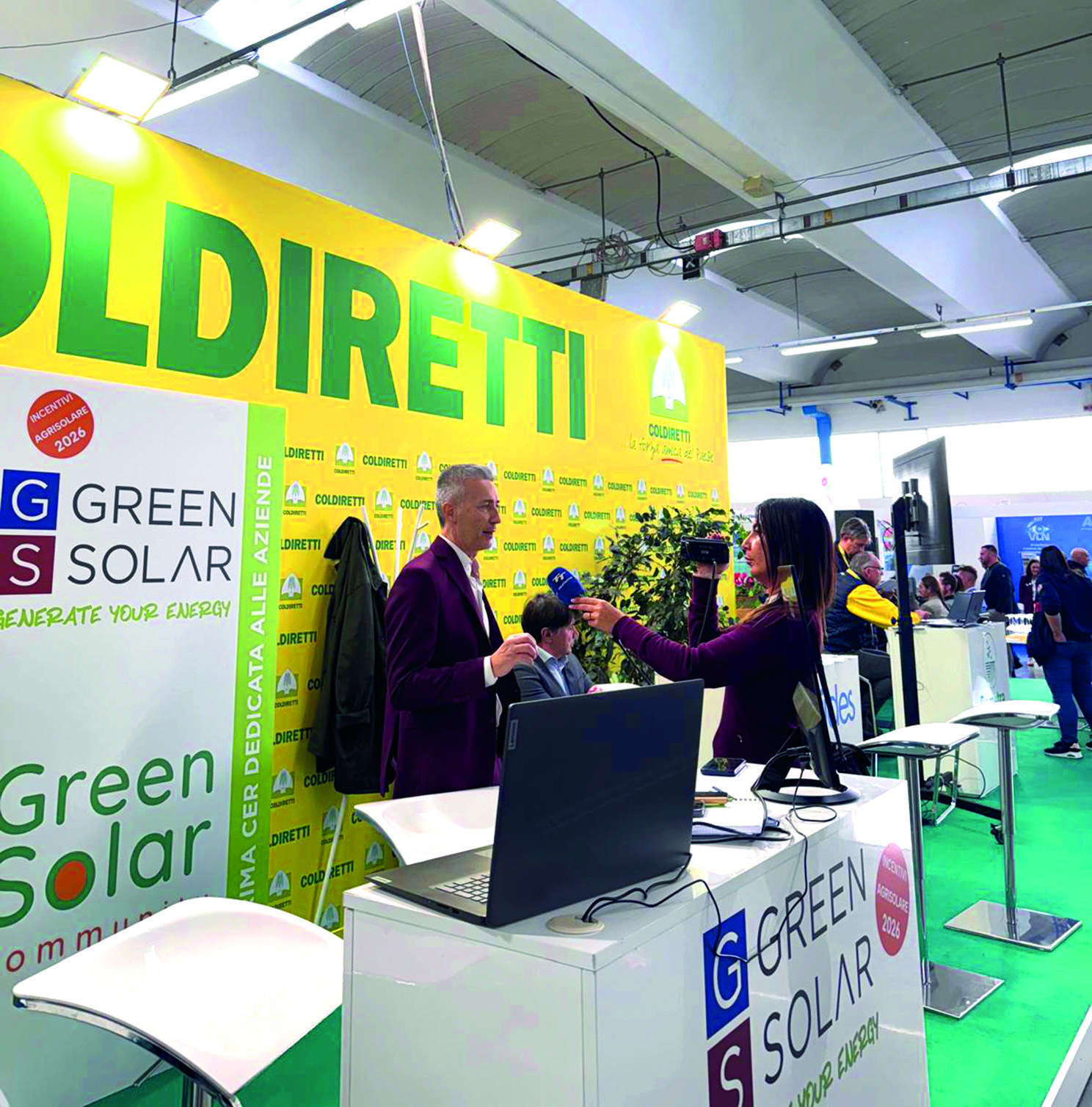 Simone Guarisco CEO di GS Green Solar